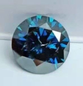 sapphire RD moissanite